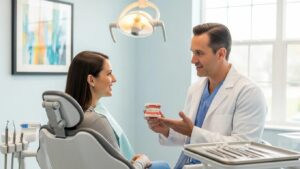 smiling-patient-consulting-with-dentist