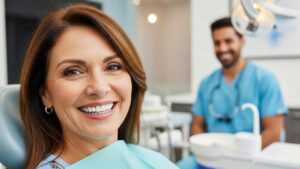 smiling-patient-with-implant-supported-dentures-in-a-dental-office-showcasing-confidence-and-satisfaction